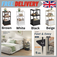 3 Tier Small Sofa Side Table