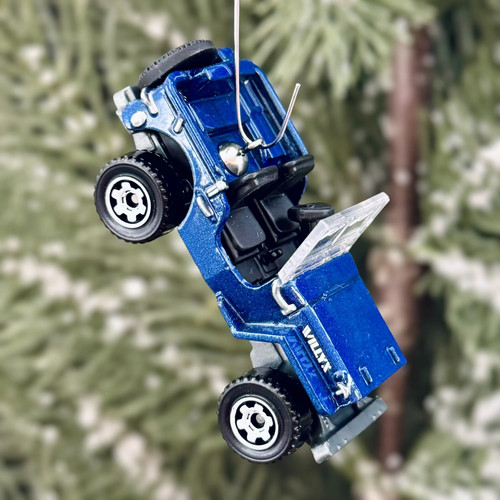 1943 jeep willys ornament - willys, •