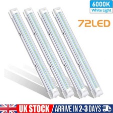 4X 12V 72 LED Tube Strip
