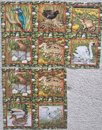 Animal fabric panel x - panel,
