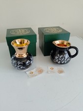 Two Prinknash Pottery Black
