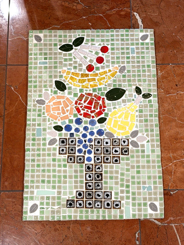 Mcm vintage 1963 mosaic - vintage,