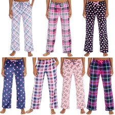Womens Fleece Pyjama Bottoms