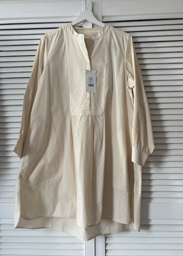 Toast ecru crisp cotton shirt - toast,