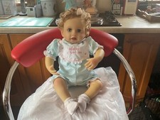 Ashton Drake Galleries Katie Kisses Touch Activated Baby Girl Doll, Used