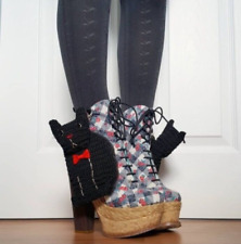 Irregular Choice Dan Sullivan Gypsy Rose Boots Wt Cat Bag . Read Information