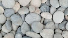 Flat Silver Pebbles 30-80mm