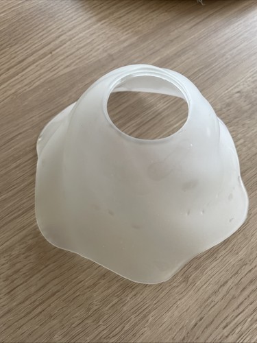 Vintage frosted glass lamp - vintage,