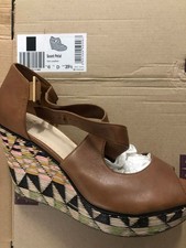 Clarks Scent Petal Tan Leather
