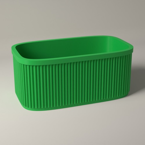 Ribbed perfume organiser - perfume,