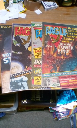 Eagle comic magazine joblot - eagle,