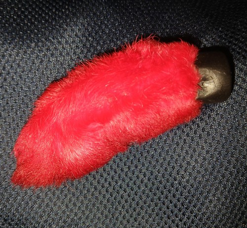 Lucky rabbit foot keychain - rabbit,