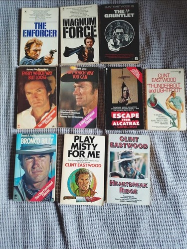 Clint eastwood vintage book - eastwood,