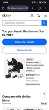 Double seating Pram for twin