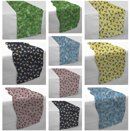 Hummingbirds table runner - hummingbirds,
