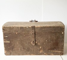 Antique Wooden Chest with