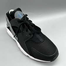 2022 Nike Air Huarache Black Cool Grey DR0154-001 Mens Uk 8.5 Trainers Shoes