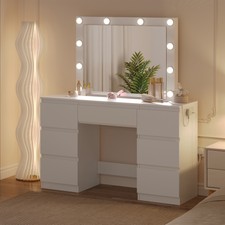 WOLTU Dressing Table w/ Led