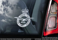 Royal Air Force - Car Window Sticker - RAF Eagle Crest Sign Logo Badge - V03