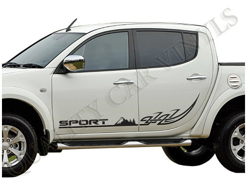 Mitsubishi l200 tribal - mitsubishi,