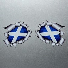2x Small Scotland Scottish
