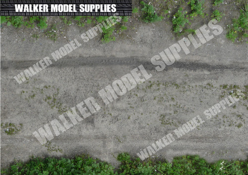 Scale dirt road - (3xa4),