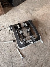 (USED) Foldable Thule RaceWay 991 rear door carrier for 2 bikes w/key lock