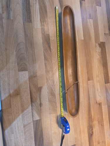 Vintage teak baguette - vintage,