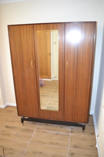Plan wardrobe mid century - wardrobe,