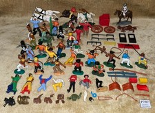 VINTAGE SWOPPETS COWBOYS KNIGHTS ETC FIGURES LOFT FIND 1960s TIMPO BRITAINS RARE