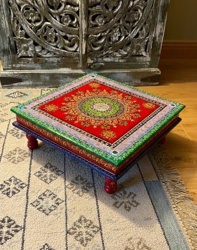 Indian bajot table mango wood - table,