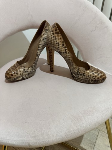 Sergio rossi python leather - sergio,