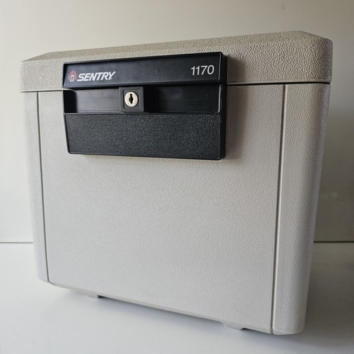 Grey sentry safe 1170 lockbox - grey,