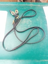 Shires Leather Lead Rein With Leather Coupling , 
