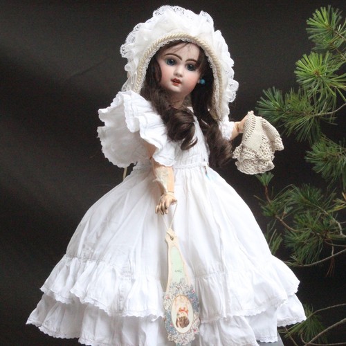Jumeau doll dress with - jumeau,