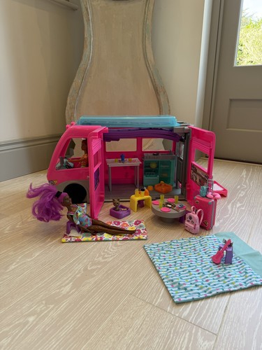 Barbie dream camper van with - dream,
