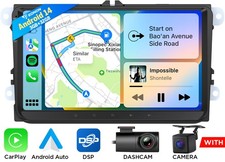 DVR+9" Android 14 Car Head