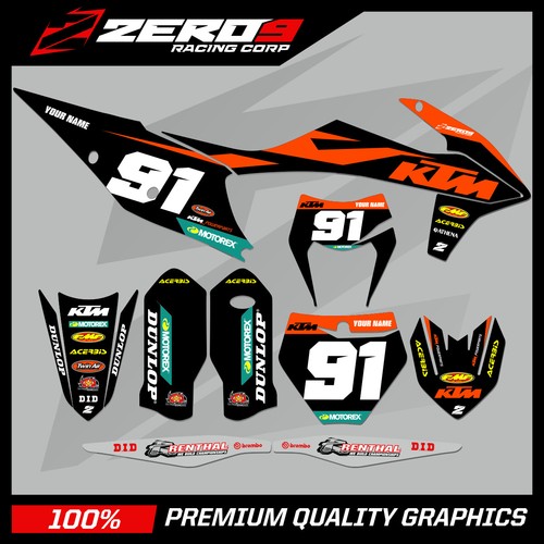 Custom graphics kit ktm - mx,