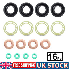 DIESEL INJECTOR SEAL ORING WASHER KIT FOR PEUGEOT CITROEN 1.6HDI FORD 1.6TDCI