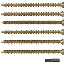 Concrete Screws Brickwork Window Door Frame UPVC Frame Fixings Stone Anchor