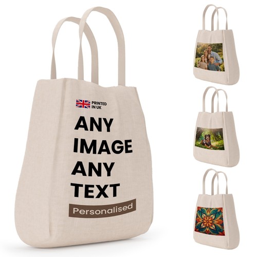 Personalised tote cotton bag - personalised,