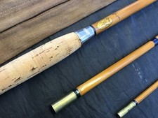 Rare early Marco “Avon” 12ft 3 piece cane / split cane Avon fishing + bag