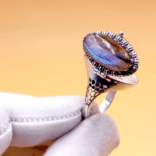 Handmade natural labradorite - natural,