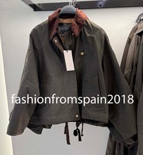 ZARA NEW WOMAN CONTRAST COLLAR