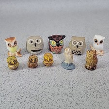 Selection Of 10 Miniature Owl