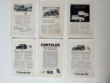Set of 6 Vintage Chrysler