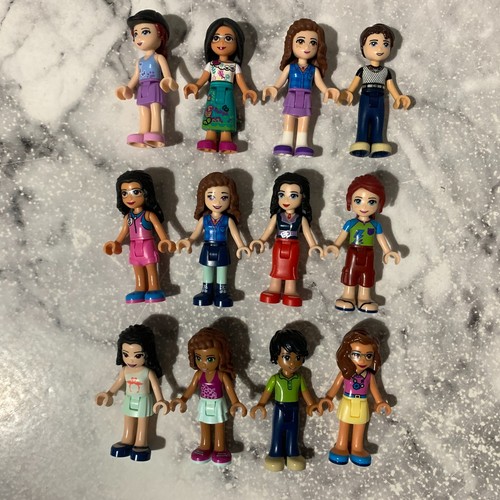 Lego friends minifigures - lego,