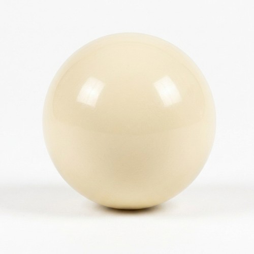 White resin cue - ball, 4pcs