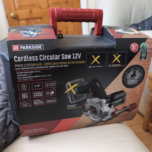 Parkside 12v cordless circular - parkside,