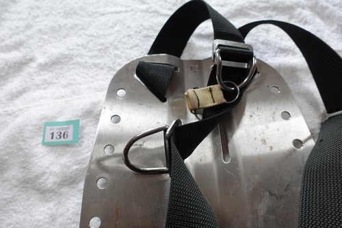 Stainless steel backplate with